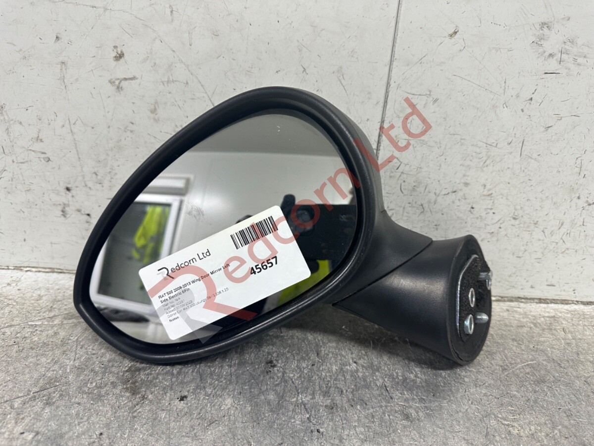 FIAT 500 2008-2013 Wing Door Mirror Left Side Electric 6Pin