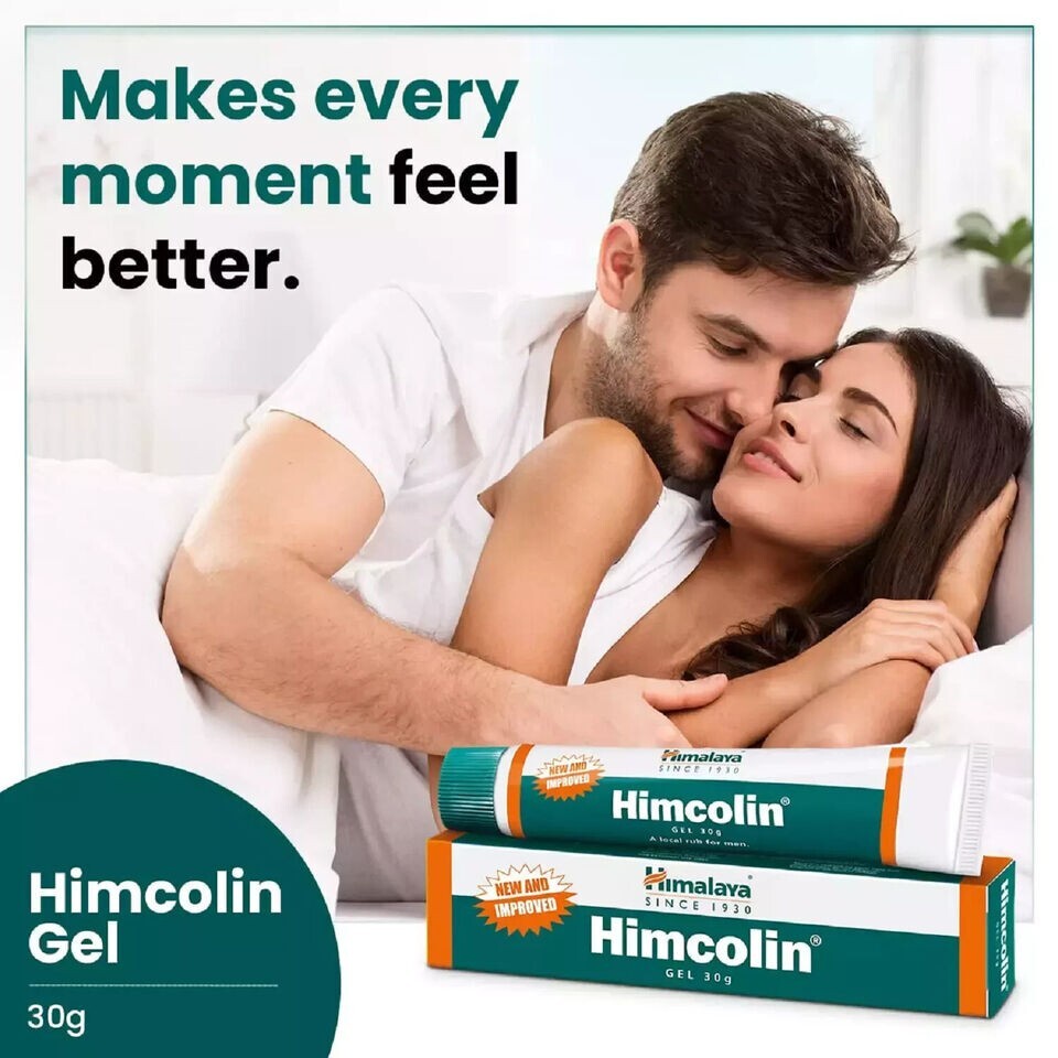Himalaya Himcolin Gel – Pack of 3 (30g Each) | Natural Men's