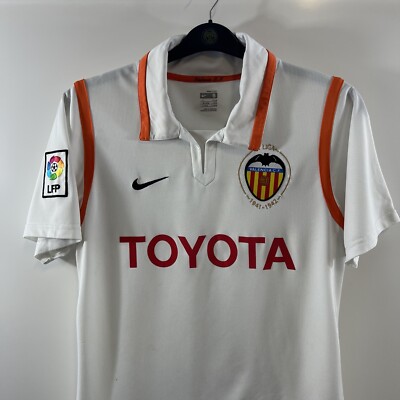 で*ち様 バレンシア 2007-08 ホーム #7 DAVID VILLA ダビ Valencia David Villa 7 Home Football Shirt 2007/08 Adults Small