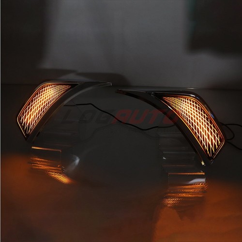 For Jeep Wrangler JL JT 2018-2022 LED Side Fender Marker Light w/ Dynamic Turn A - Picture 7 of 7