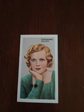 1935 Gallagher (Stars Of Screen & Stage) #44 Adrianne Allen  (NRMT)