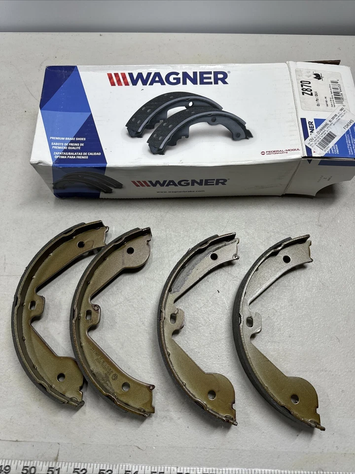 Zapatas de freno de estacionamiento QuickStop orgánicas unidas para Land Rover Range Rover 03-12 Foto 4 de 4