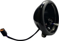Custom Dynamics Black 5 3/4" Headlight Bucket w/ Wire Adapter (CD-18ST-BUCKET)