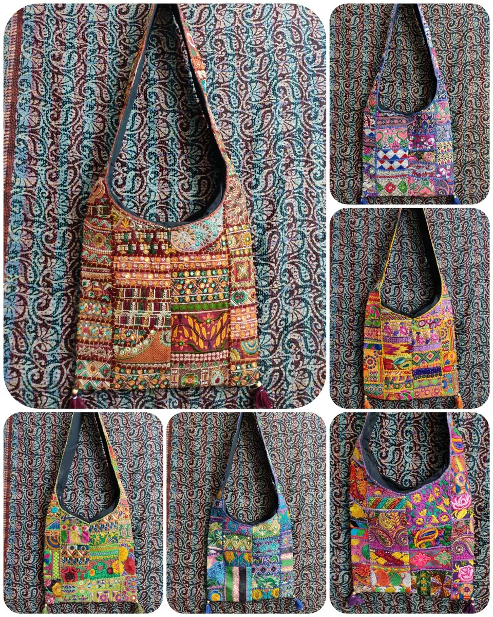 Boho Bag Shoulder Bag Handmade Bohemian Wholesale Lot 10 piece