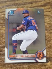 2022 Bowman Robert Dominguez 1st Chrome #BCP-51 New York Mets