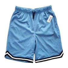 Old Navy Active Boys XL 12 Blue Basketball Shorts NWT Elastic Waist Drawstring