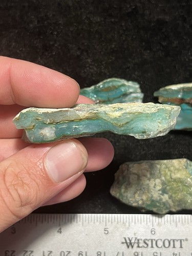 Bagdad Mine Gem Silica Chrysocolla 143g Estate Find Old Stock High Grade Veins - Picture 6 of 20