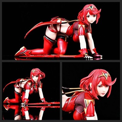 Xenoblade Chronicles 2 Pyra Figure：Aegis Flame Sword Collectible Statue Toys Box