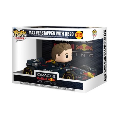 Funko POP! Rides Super Deluxe: Red Bull Racing - Max Verstappen with RB20 - Coll
