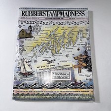 RubberStampMadness Magazine Nov Dec 1997 Vintage Rubber Stamp Art Issue Book