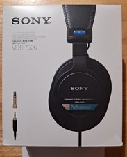 SONY Stereo Headphone High Sound Quality Folding Type MDR7506 NEW