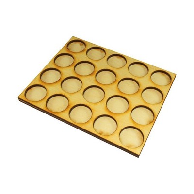 Litko Movement Trays 20mm Circular Base, 5x4 Formation Tray New