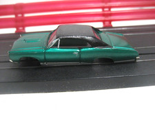 Aurora Model Motoring T-Jet NEW  Green GTO Body with flaws.