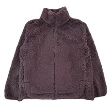 Uniqlo Fleece Zip-Up Jacket Purple Women s Size M
