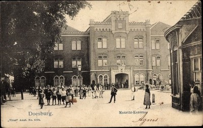 Postcard Doesburg Gelderland Netherlands, Mauritz-Kazerne - 10655759
