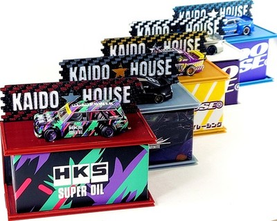 Kaido House x Mini GT Display Stand Case   YOU PICK    Style & Color      