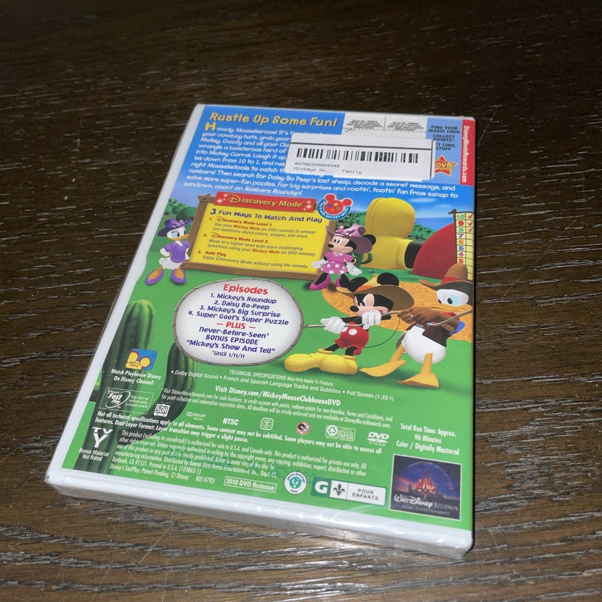 Buy Mickey Mouse Clubhouse: Mickeys Numbers Roundup (DVD, 2010