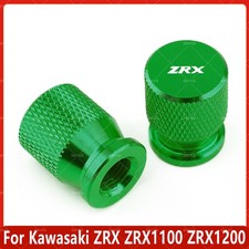 For Kawasaki ZRX ZRX1100 ZRX1200 Aluminum Alloy Tire Valve Stem Cover Cap New