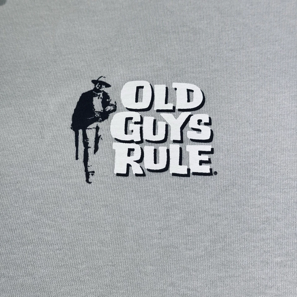Camiseta Old Guys Rule Colección John Wayne XL Camiseta Gráfica Tostada Nueva con Etiquetas Retro Foto 4 de 4