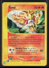 Entei 10/147 Aquapolis 2002 Reverse Rare Holo E-series E-reader Pokémon on eBay