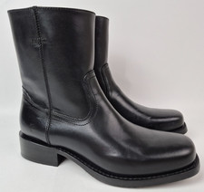 Frye Men's Black Campus Leather Inside Zip Boots FR41887 Size 10 B
