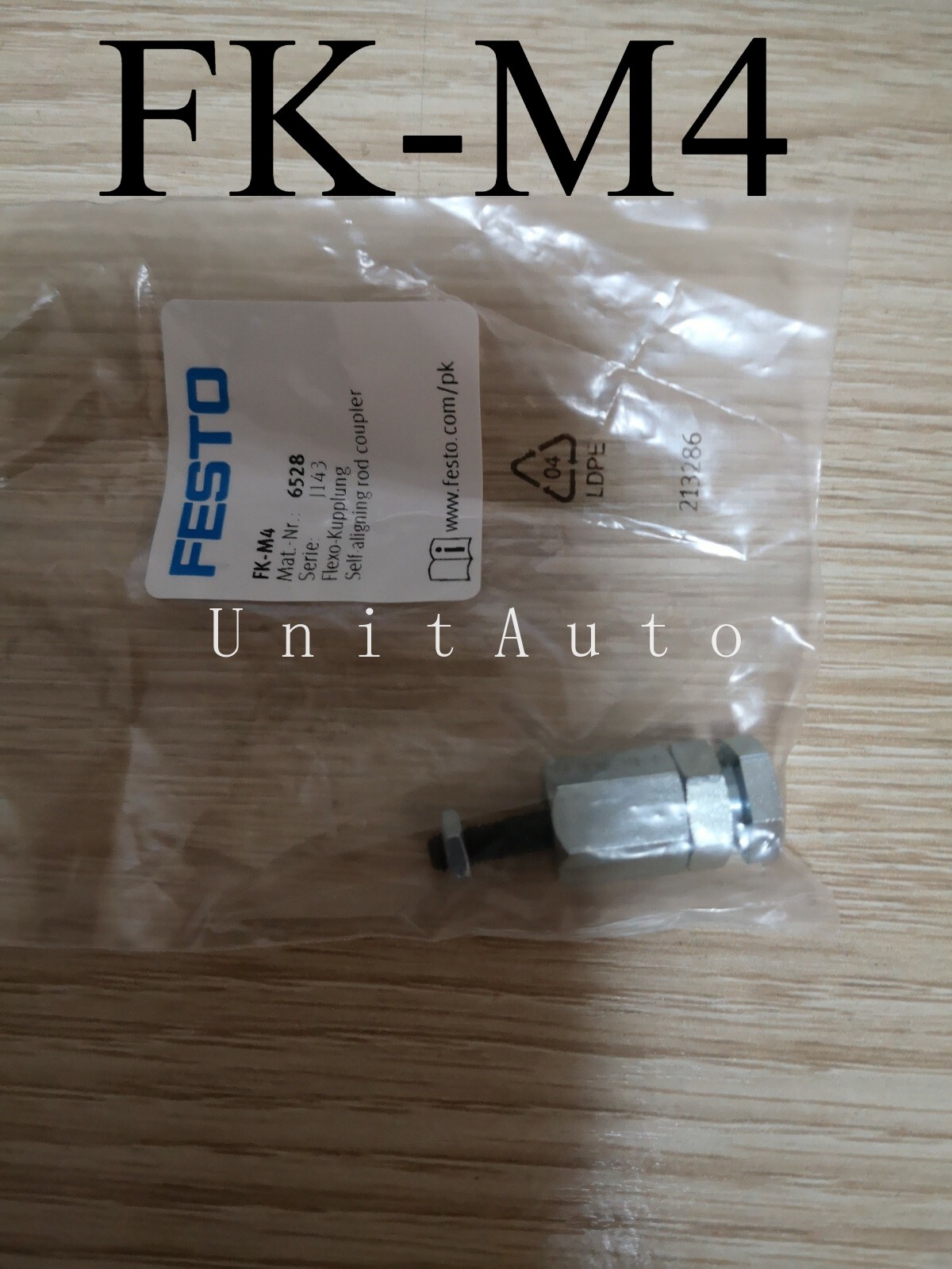 1PC New Festo FK-M4 6528 Self-Aligning Rod Coupler Connector Free Shipping