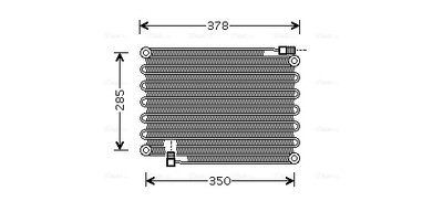 AVA QUALITY COOLING FE5001 Kondensator, Klimaanlage