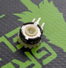 430-500 - PIHER - 10PACK - 500OHM 10mm TRIMPOT - Vertical Adjustable Variable Re