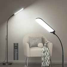 Floor Lamp, 18W Super Bright Floor Lamps for Living Room with Remote, Steples...