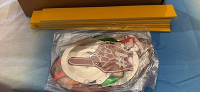 Super Bowl or game day party decorations kit with two field goals new in box