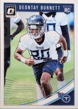 2018 Donruss Optic #144 Deontay Burnett Tennessee Titans RC