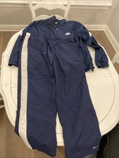 VTG Nike Tracksuit Mens Large XL Y2K 90s Windbreaker Pullover Jacket  Pants Set