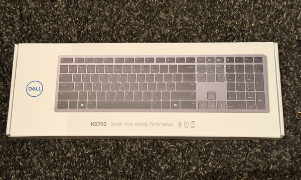 Dell Wireless Keyboard KB700 - Deutsch - Qwertz✅ Grau ✅Neu &Ovp ✅HäNdler-image