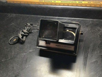 Vintage Argus 693 Electromatic Slide Viewer Tested Works Complete Vtg