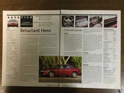 Misc 7128 Article 2002 Oldsmobile Aurora 4.0 2 page
