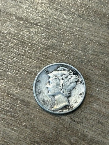 1942S Mercury Dime XF