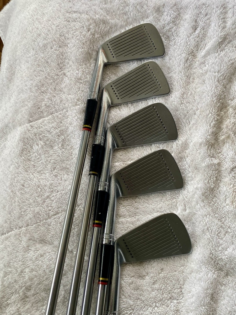 Vintage PowerBilt Stainless + “De Lux” Iron Set 2-9,PW R/H **Very