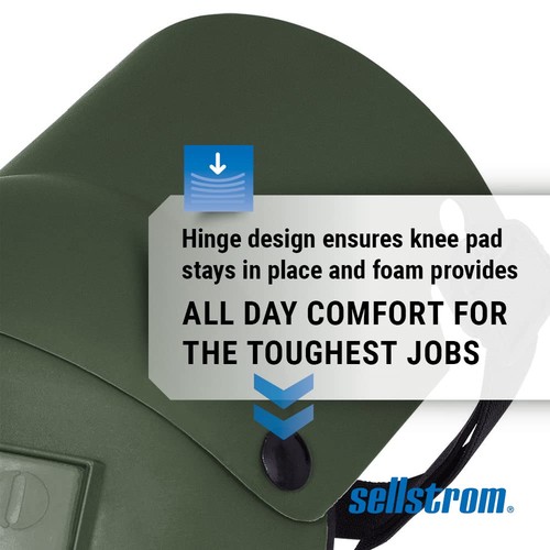 KneePro Ultra Flex III Knee Pads - Perfect for Flooring, Garage, and More - Picture 13 of 22