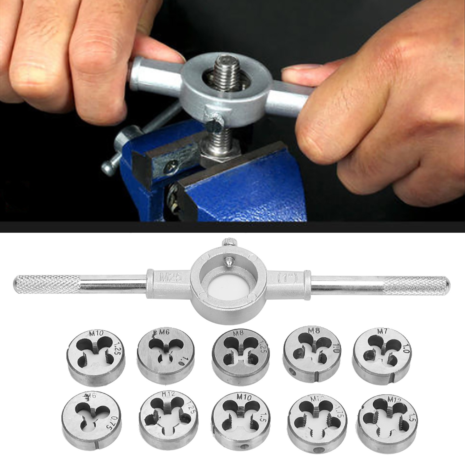 Screw Thread Tap Die Set Small Screw Taps And Dies Industry For Thread☜