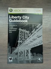 XBOX 360 Manual Only Liberty City Guidebook