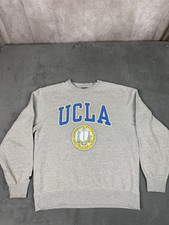Vintage UCLA Jansport Crewneck Sweatshirt Mens L Light Gray 90s California
