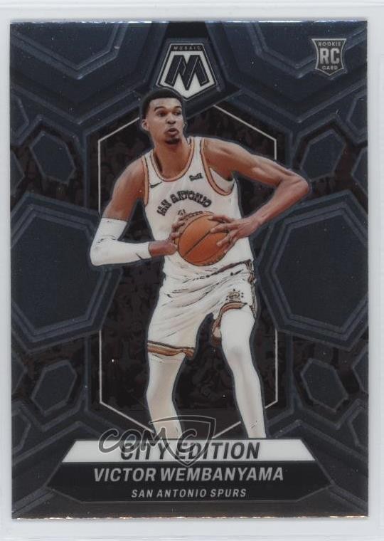 2023-24 Panini Mosaic City Edition Victor Wembanyama #282 Rookie RC