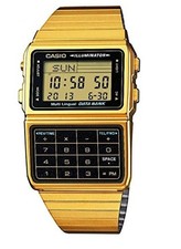CASIO Data Bank DBC 611 Gold FROM JAPAN