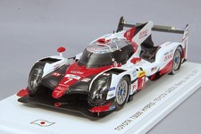 Spark SJ054 1/43 TS50 HYBRID NO. 7 GAZOO RACING 2ND FUJI WEC 2017 LIMITED