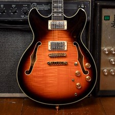 Ibanez John Schofield JSM10YVS Semi Acústico 335 Estilo Sunburst 2000