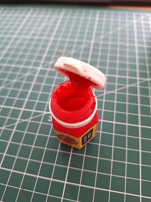 Vintage Citadel BLOD RED - 17.5ml Hex Pot - OOP - Liquid! Oldhammer