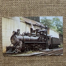 Rockhill Furnace PA East Broad Top Railroad 282 #12 Train Coal Wharf Postcard