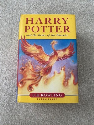 Bloomsbury Harry Potter and the Order of the Phoenix Hardback First Edition