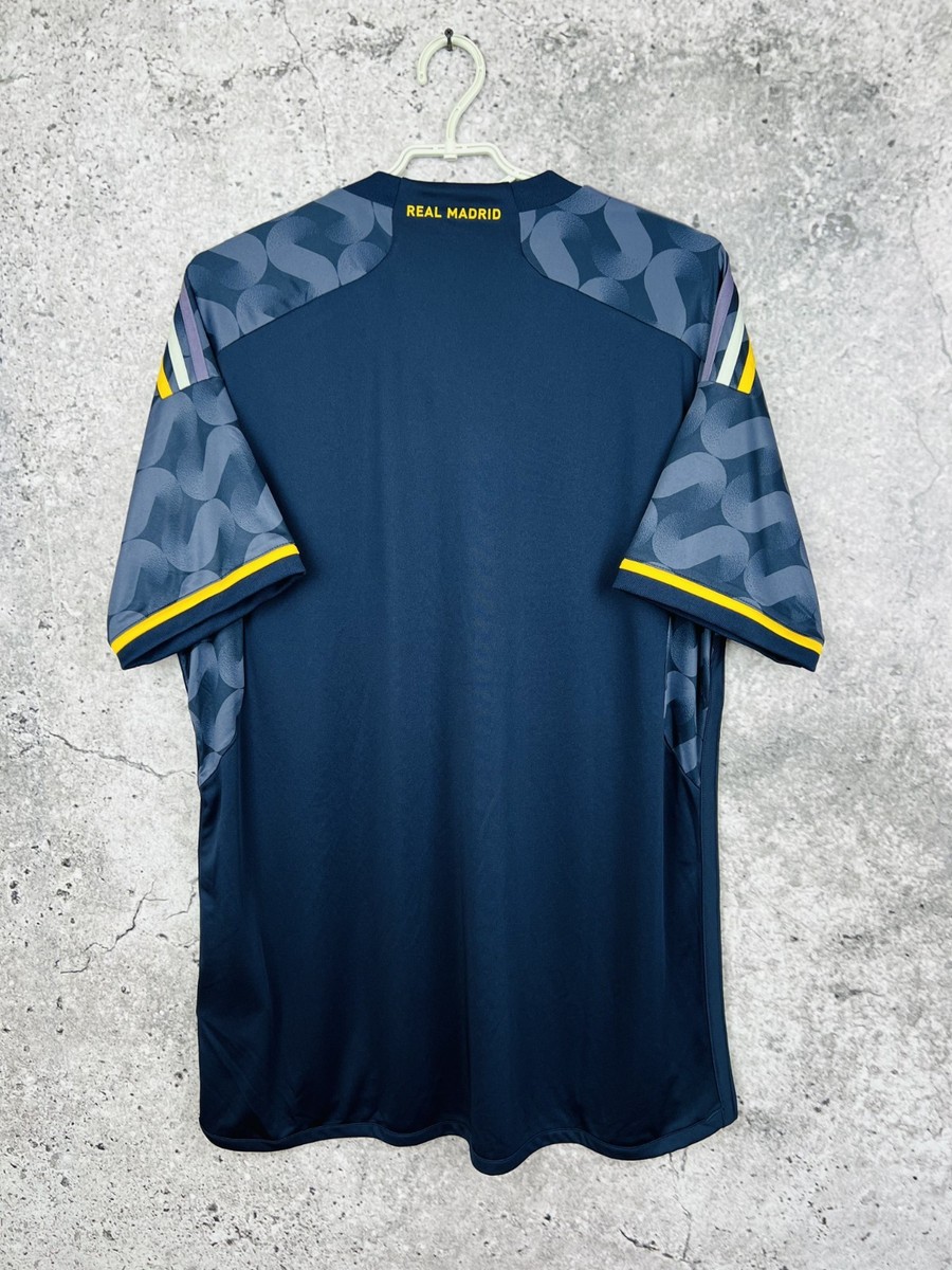 ADIDAS REAL MADRID JERSEY 2023-24 AWAY FOOTBALL SOCCER SHIRT MEN