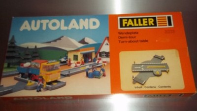 Faller Autoland Wendeplatz Turn-about table Rarität Artikel 3213 '' NEU IN OVP !